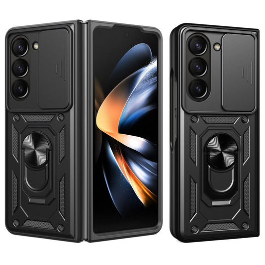 Galaxy Z Fold6 5G – Magnetische Handyhülle aus Kunststoff und TPU, mit Ständer