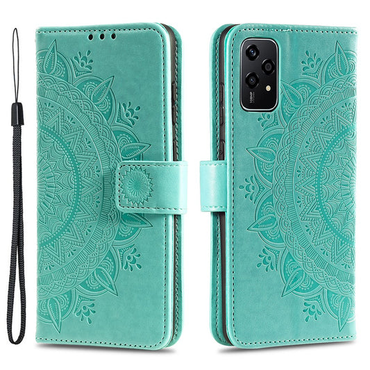 Honor 200 Lite Handyhülle – Flip stoßfeste Leder-Totem-Brieftaschen