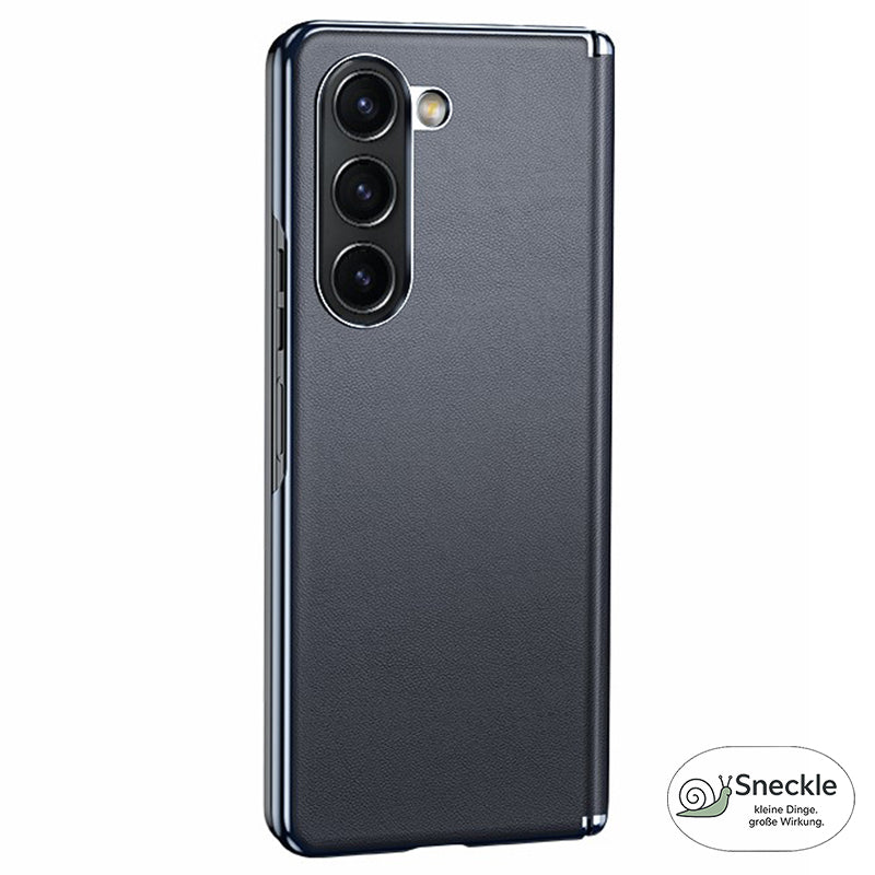 Galaxy Z Fold6 5G Hülle – PU-Leder & PC – Mit Scharnierschutz