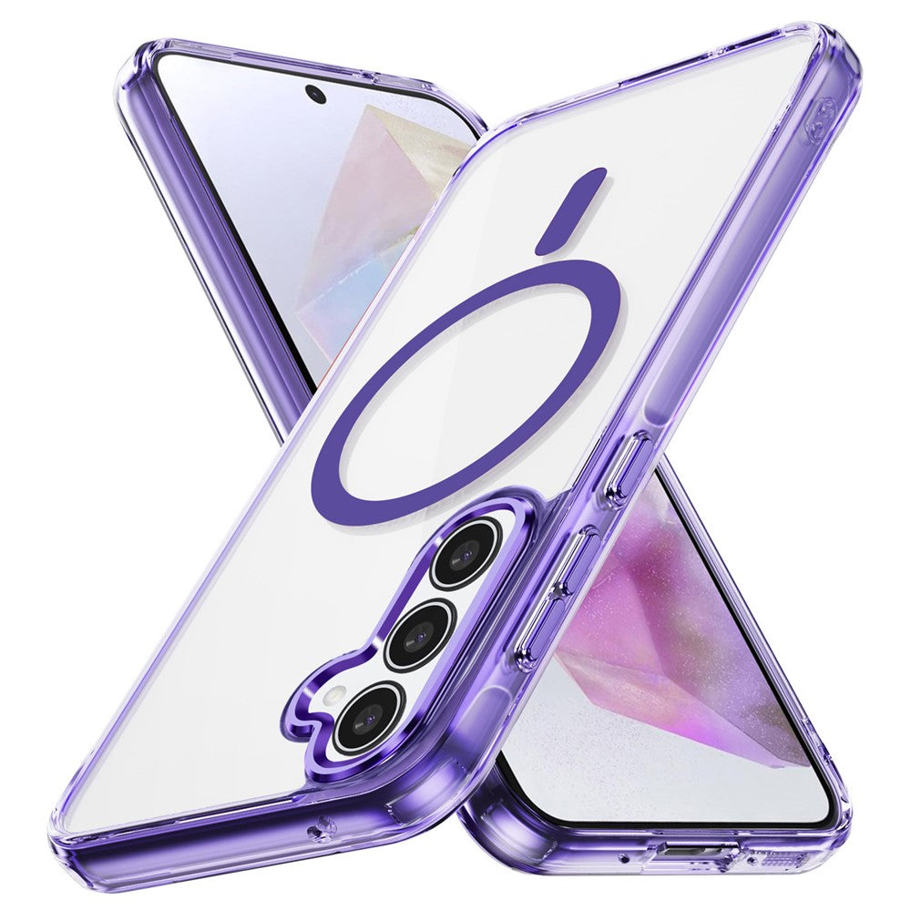 Galaxy A35 Magnet-Hülle – Transparent & Kratzfest
