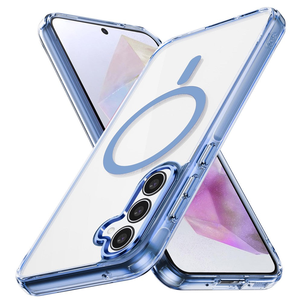 Galaxy A35 Magnet-Hülle – Transparent & Kratzfest