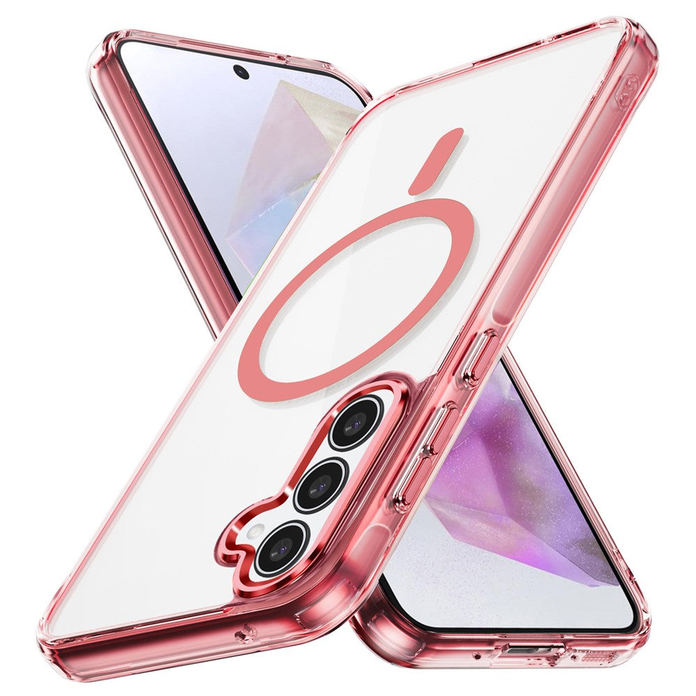 Galaxy A35 Magnet-Hülle – Transparent & Kratzfest