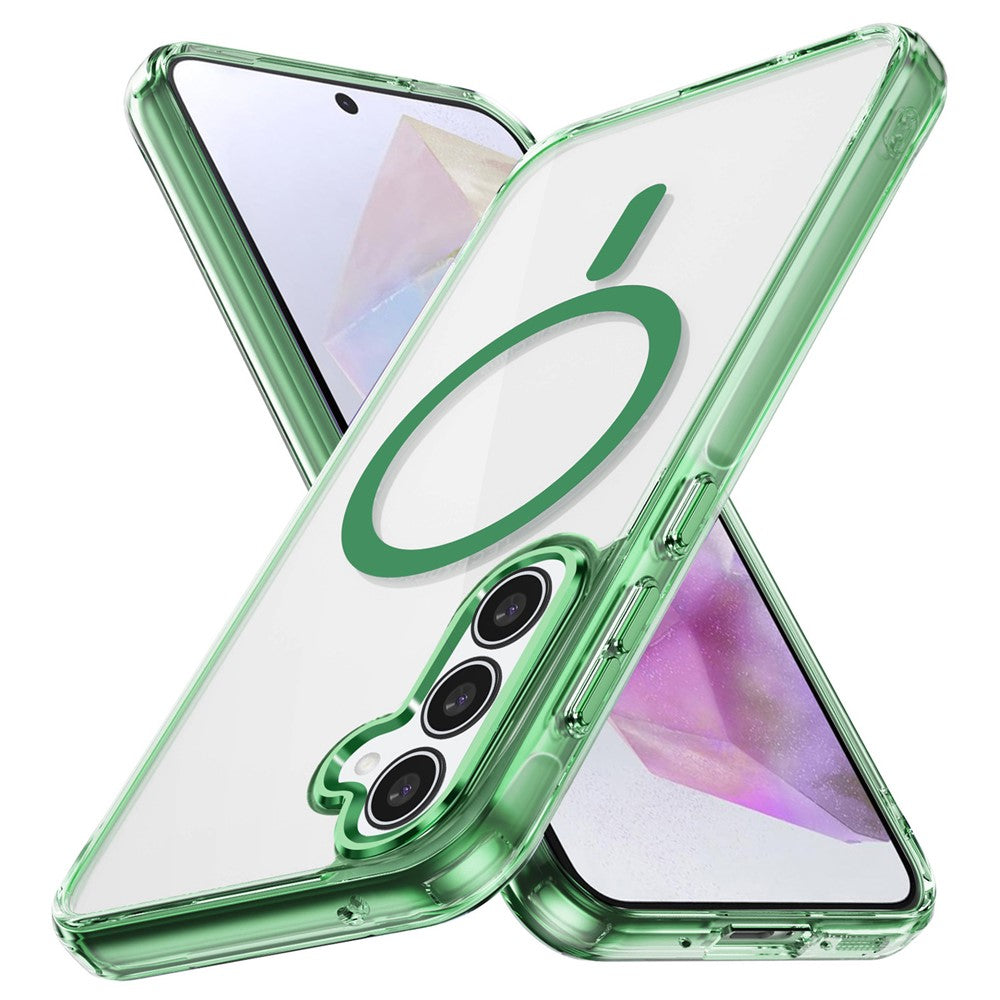 Galaxy A35 Magnet-Hülle – Transparent & Kratzfest