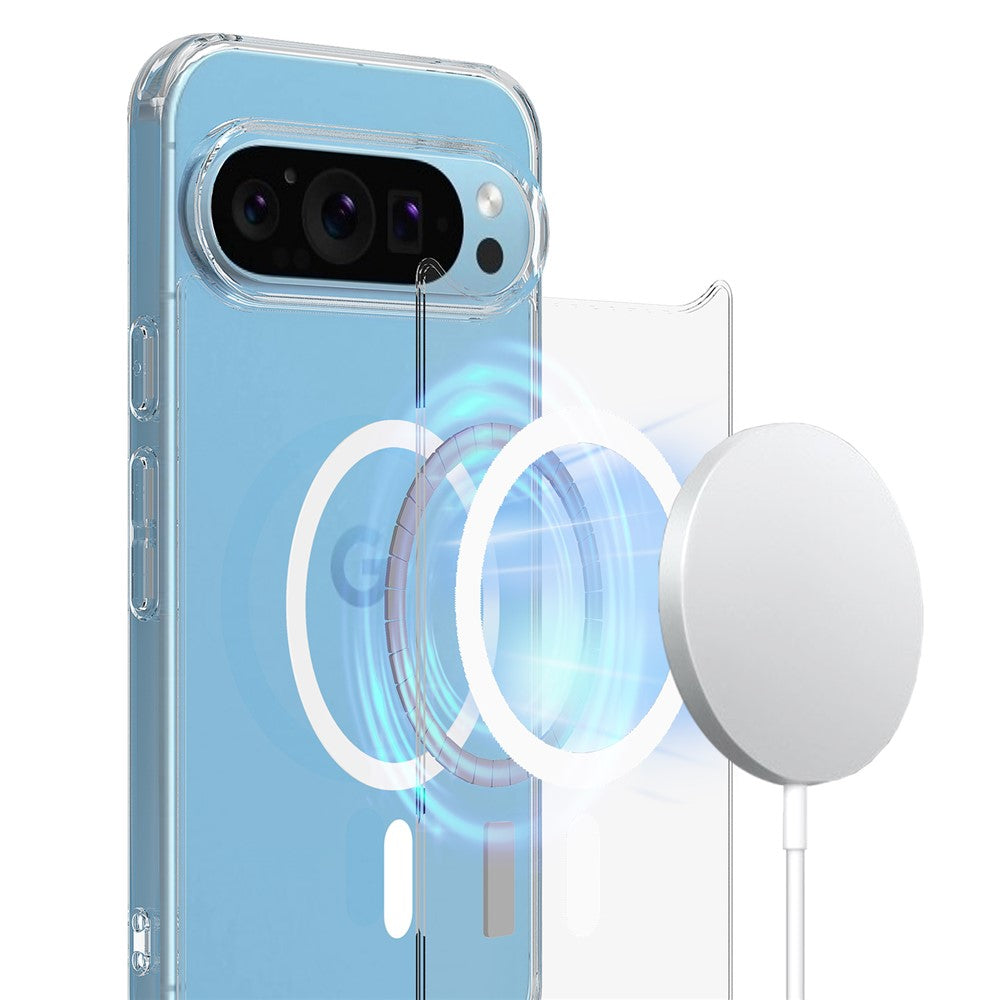 Pixel 9 Pro Magnetische Hülle – Transparent