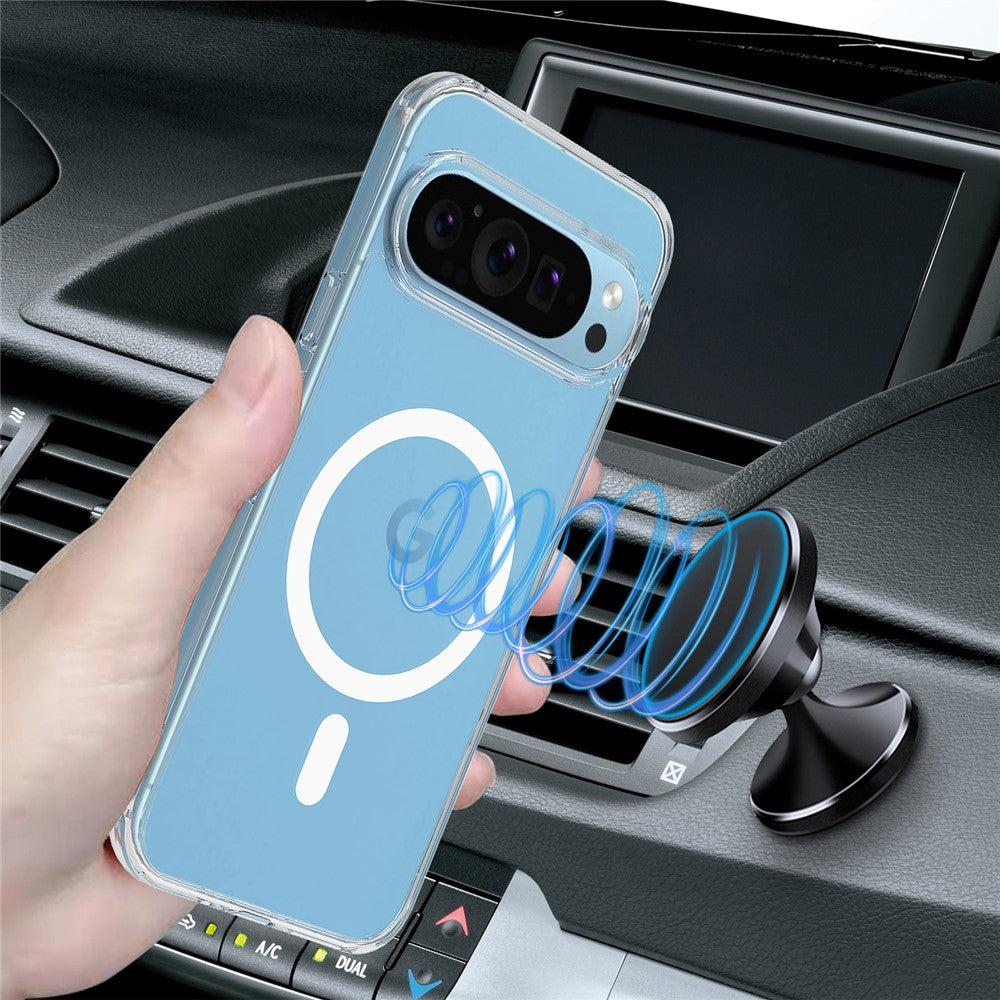 Pixel 9 Pro Magnetische Hülle – Transparent