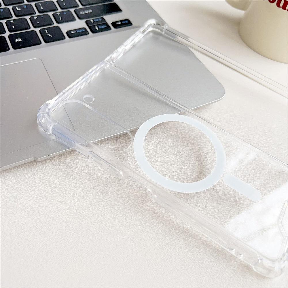 Galaxy Z Fold6 5G Schutzhülle – MagSafe-kompatibel, stoßfest & transparent