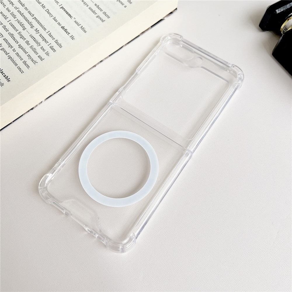 Galaxy Z Flip7 FE 5G / Z Flip6 5G / Z Flip5 5G Schutzhülle – MagSafe-kompatibel, stoßfest & transparent