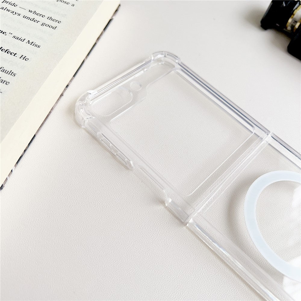 Galaxy Z Flip7 FE 5G / Z Flip6 5G / Z Flip5 5G Schutzhülle – MagSafe-kompatibel, stoßfest & transparent