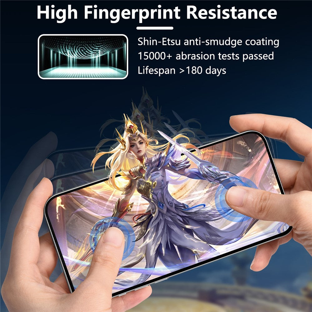 JOYROOM 18MQ11P for iPhone 18 Privacy Screen Protector 2.5D High Aluminium-Silicon Glass Full Coverage Film with Dust Shield
