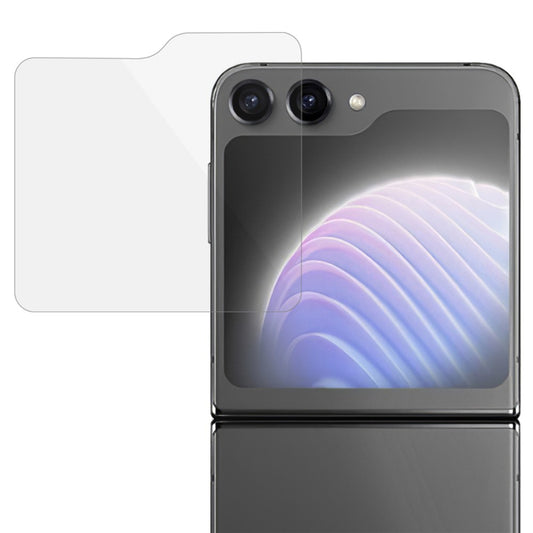Galaxy Z Flip5 5G – Transparente Handyhülle, mit Displayschutz