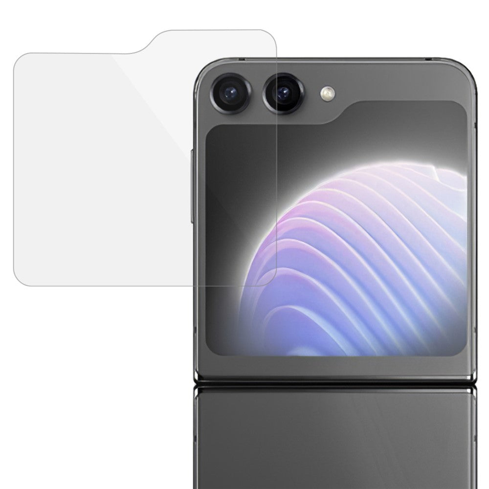 For Samsung Galaxy Z Flip7 FE 5G / Z Flip6 5G Rear Small Screen Protector Tempered Glass Film 0.3mm Arc Edge