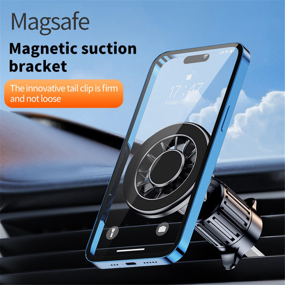 ZY-YC19 Magnetische Auto-Handyhalterung – Lüftungsschlitzhaken & Klebebasis