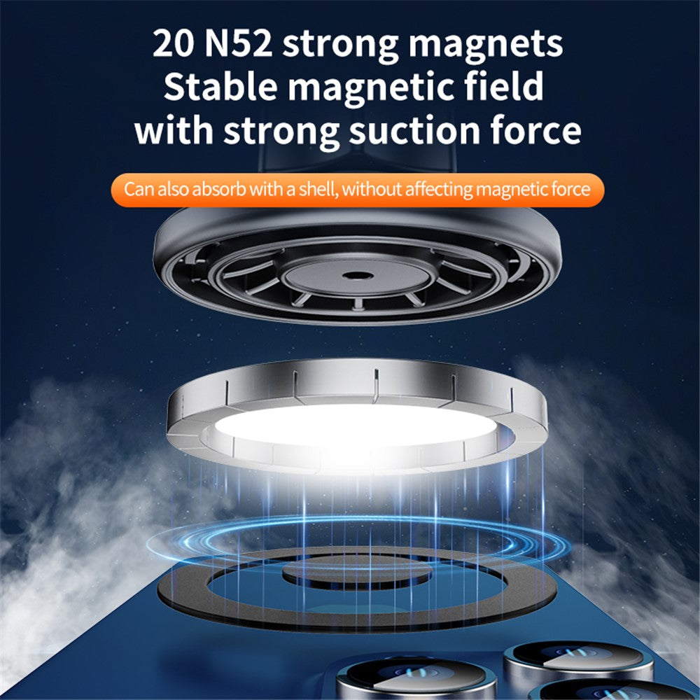 ZY-YC19 Magnetische Auto-Handyhalterung – Lüftungsschlitzhaken & Klebebasis