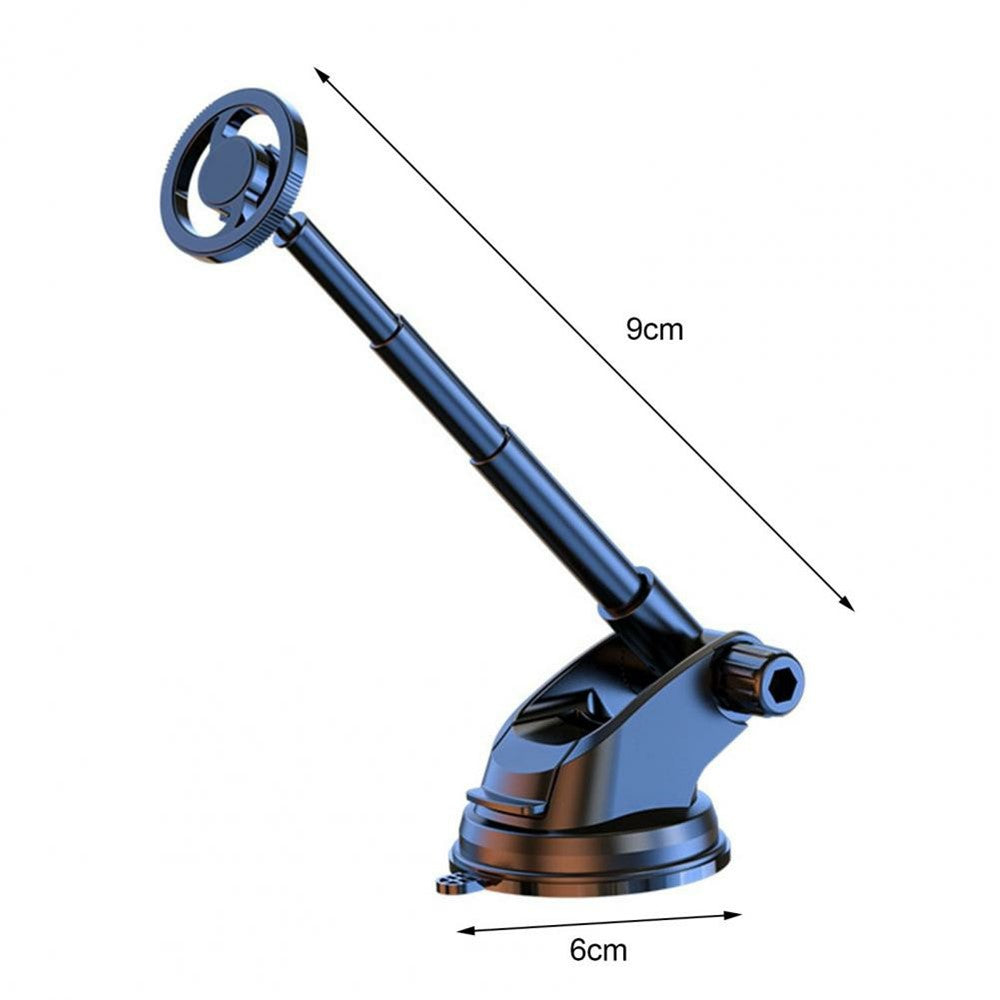 Q33 Magnetische AutoHandyhalterung für Armaturenbrett – Mit Saugnapffuß, Teleskoparm