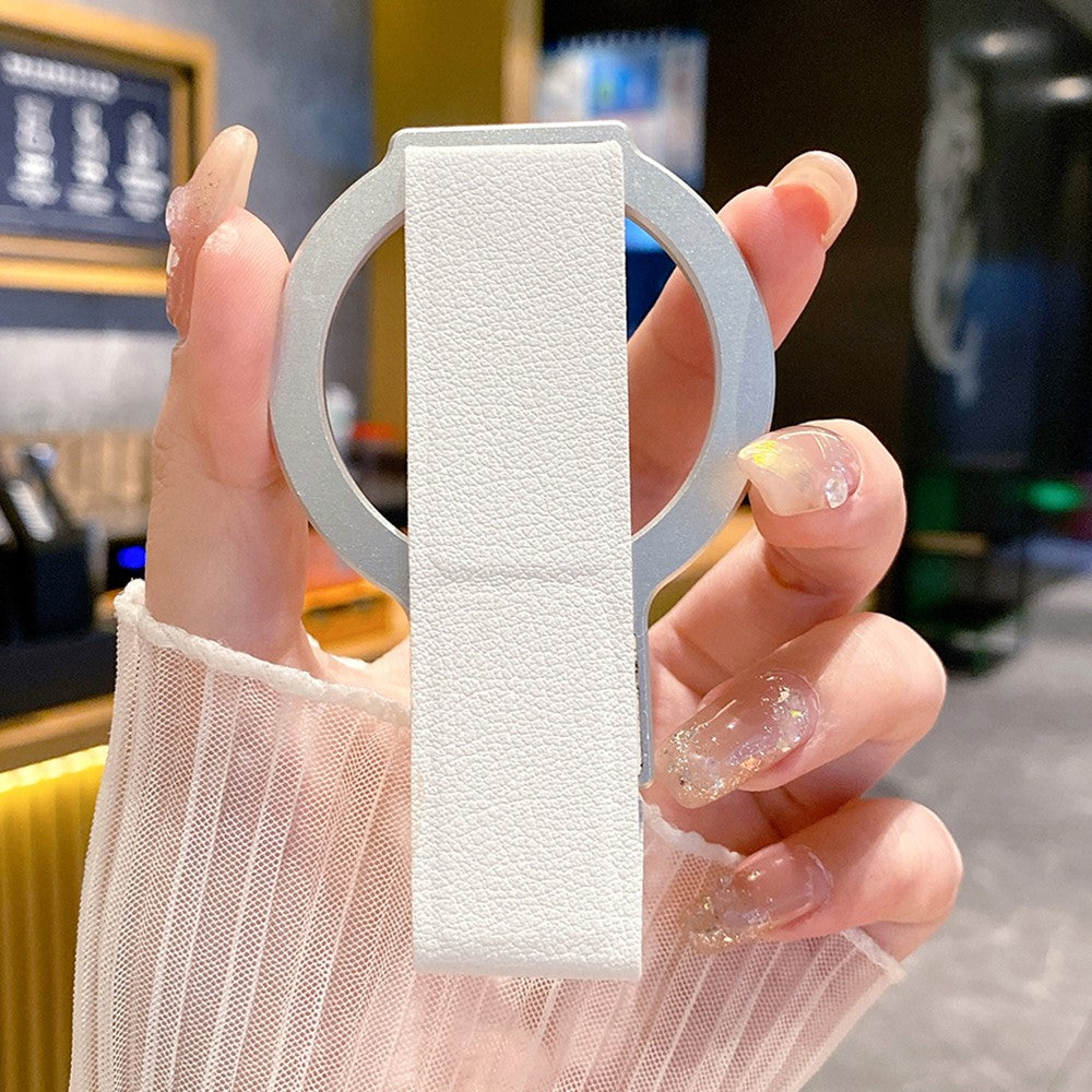 Magnetischer Fingerring-Halter – Aus Legierung und PU-Leder