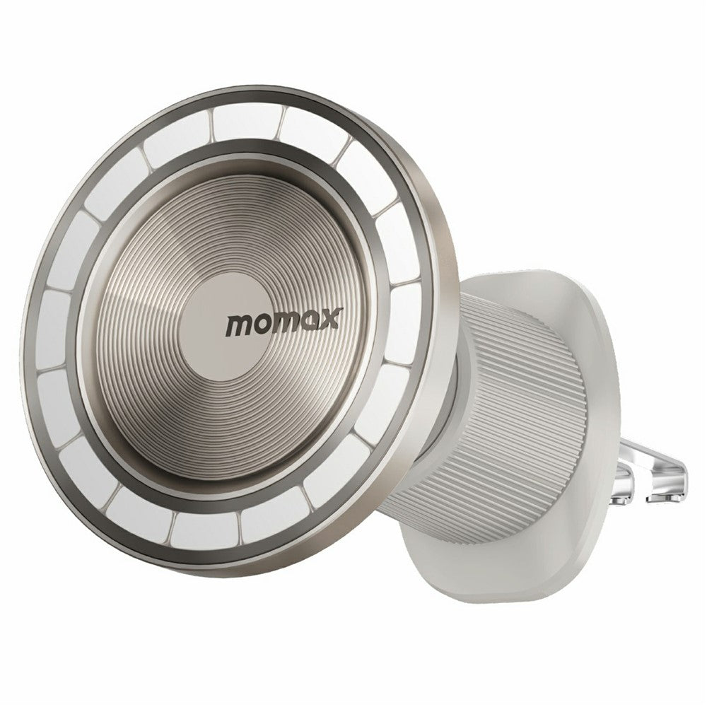 MOMAX 1-Move Relaxaire 2 In 1 Aroma Diffuser Magnetic Car Air Vent Mount Phone Holder Bracket