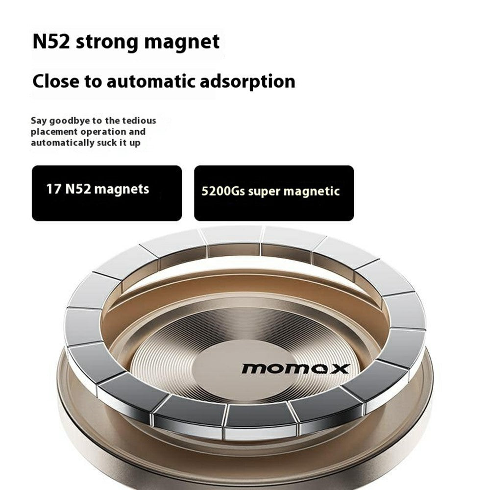MOMAX 1-Move Relaxaire 2 In 1 Aroma Diffuser Magnetic Car Air Vent Mount Phone Holder Bracket