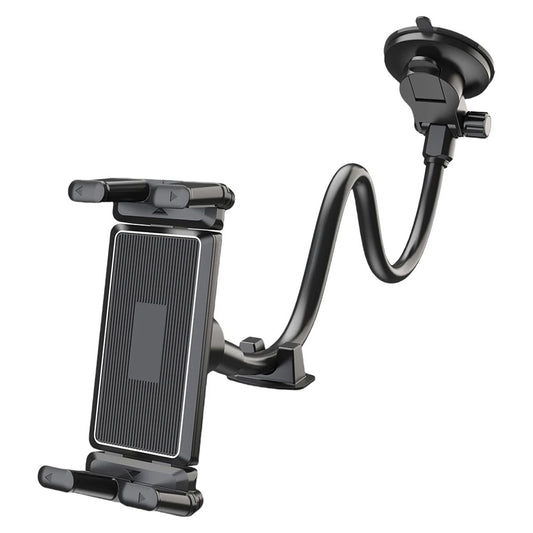 Auto-Handyhalterung – X034PAD Suction Cup Base Flexible Gooseneck Phone Holder Bracket X034PAD Saugnapf-Basis, flexible Schwanenhals-Handyhalterung für die Windschutzscheibe, das Armaturenbrett des Autos