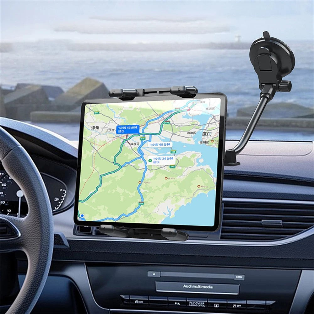 X034PAD Suction Cup Base Flexible Gooseneck Phone Holder Bracket for Car Windshield Dashboard