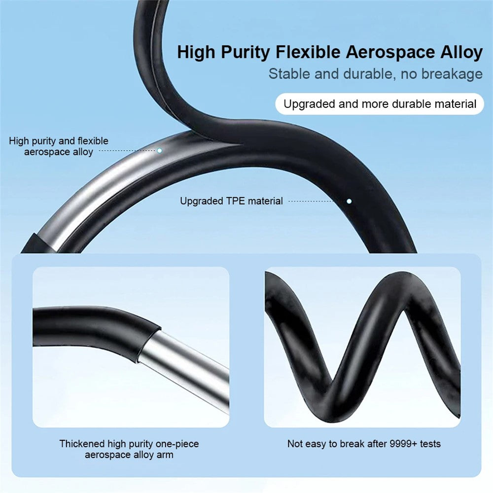 X034PAD Suction Cup Base Flexible Gooseneck Phone Holder Bracket for Car Windshield Dashboard