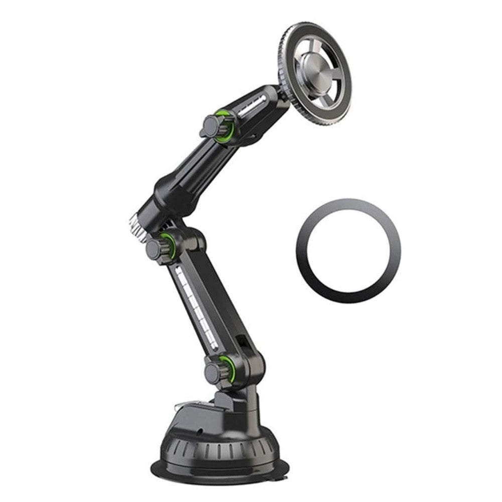 XWJ-JX04 360° drehbare Magnetische Auto-Handyhalterung – Mit Saugnapf & langem Arm für Armaturenbrett/Windschutzscheibe
