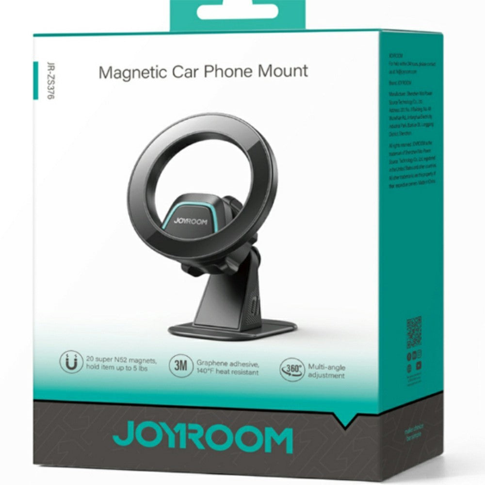 JOYROOM JR-ZS376 Magnetische Auto-Handyhalterung – 360° drehbarer Ständer, klein & stark