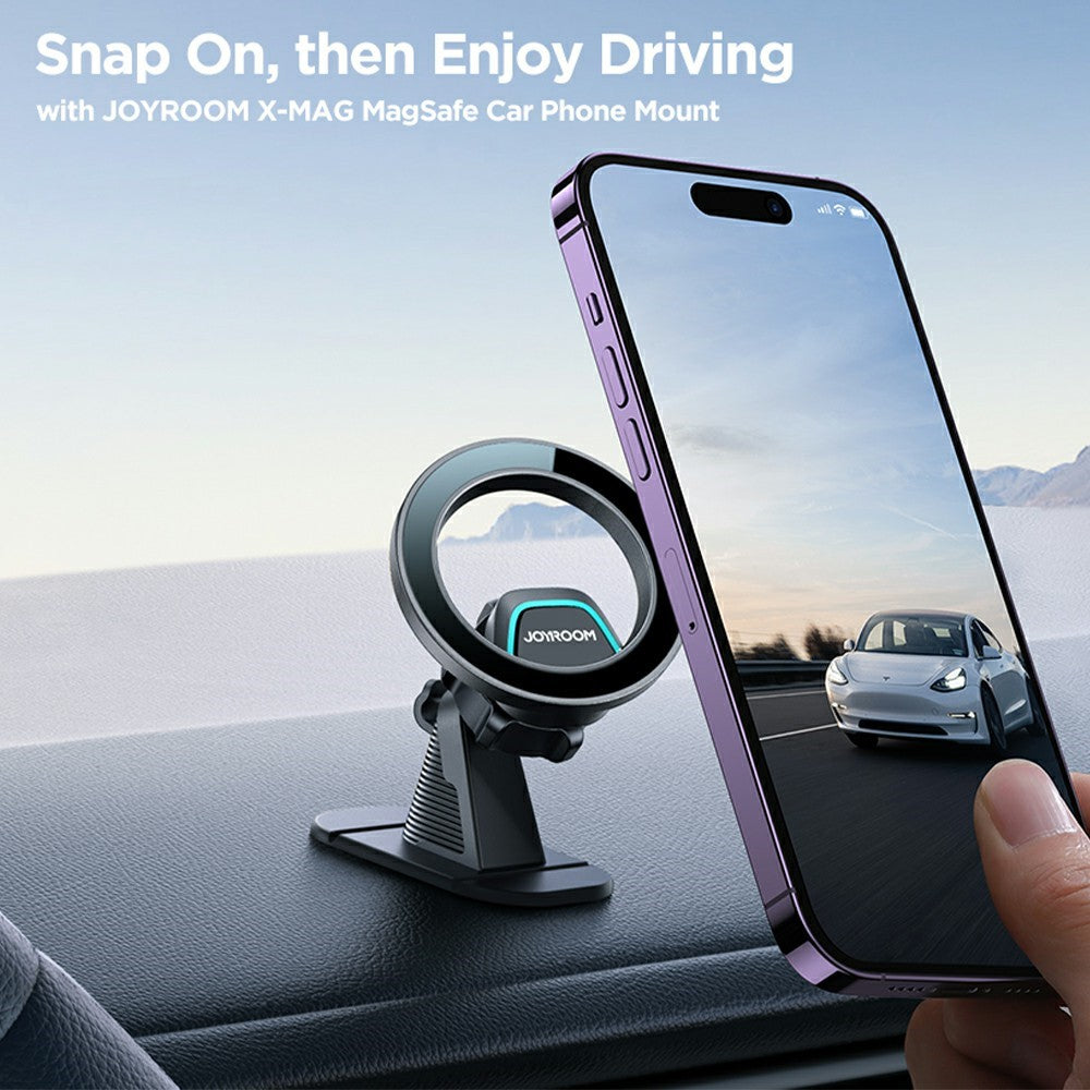 JOYROOM JR-ZS376 Magnetische Auto-Handyhalterung – 360° drehbarer Ständer, klein & stark
