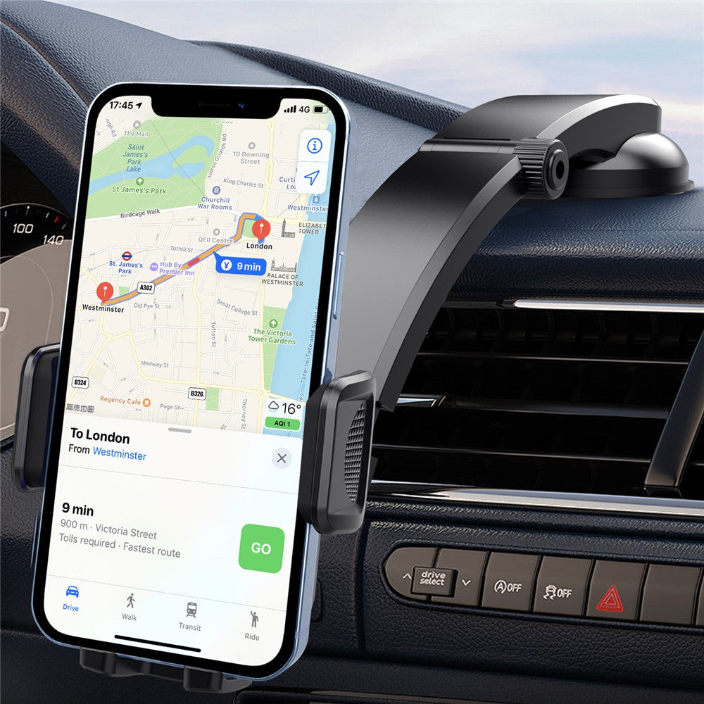 Auto-Handyhalterung für das Armaturenbrett – Starker Saugnapf, verstellbarer Teleskoparm