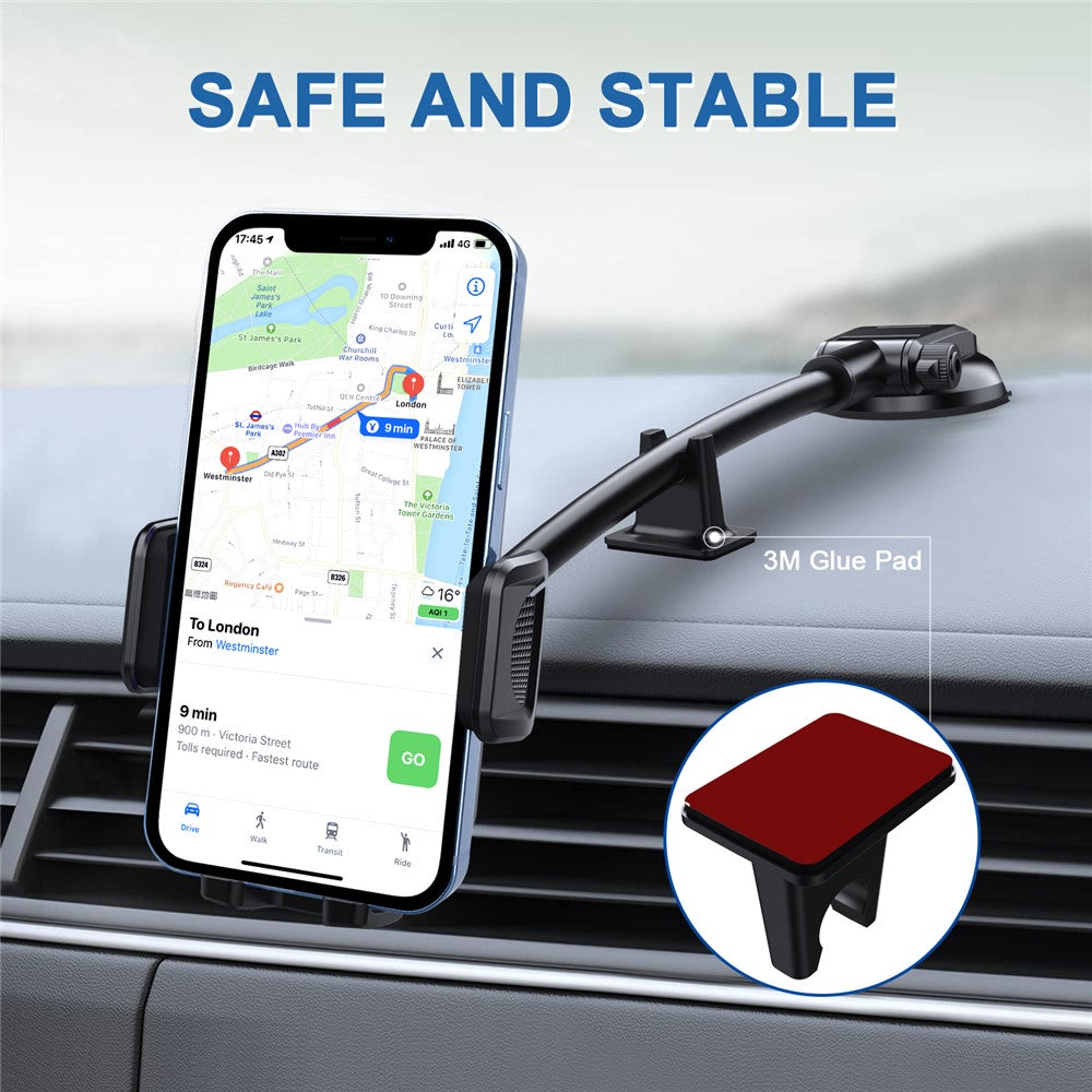 Auto-Handyhalterung – Mit Saugnapf & flexiblem Arm für die Windschutzscheibe