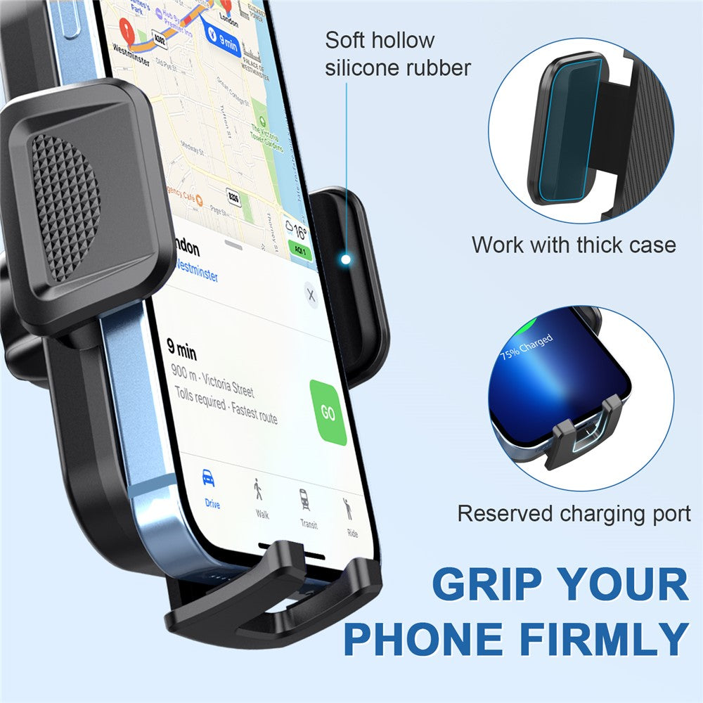 Auto-Handyhalterung – Mit Saugnapf & flexiblem Arm für die Windschutzscheibe