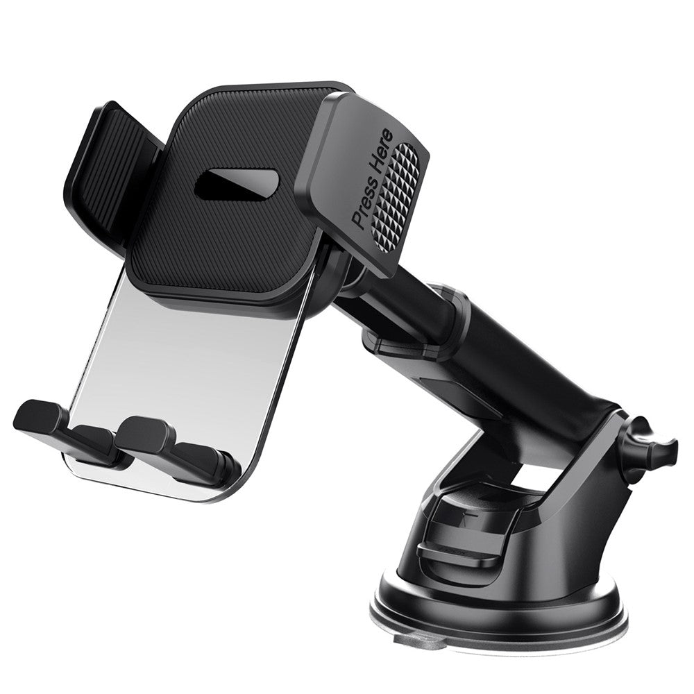 ML211 Strong Suction Car Phone Holder Dashboard Windshield Adjustable Extendable Mount Bracket