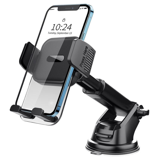Auto-Handyhalterung – ML211 Autotelefonhalter mit starker Saugkraft, Armaturenbrett, Windschutzscheibe, verstellbare, ausziehbare Halterung