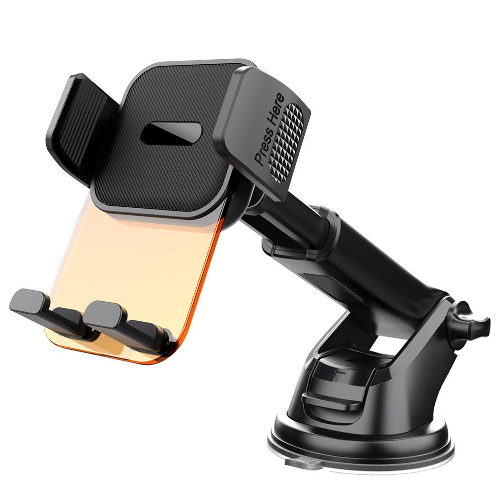 ML211 Strong Suction Car Phone Holder Dashboard Windshield Adjustable Extendable Mount Bracket