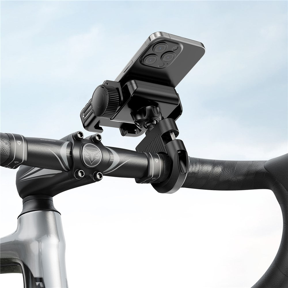 Fahrrad-Handyhalterung – Mit universeller Lenkerklemmung von 4,7 bis 6,9 Zoll