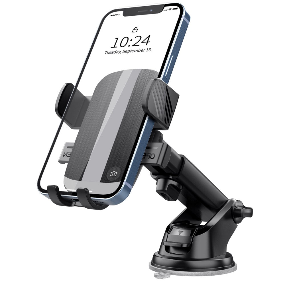 Auto-Handyhalterung – Mit 360°-Drehung, Saugnapfbasis & ausziehbarem Arm für Armaturenbrett/Windschutzscheibe