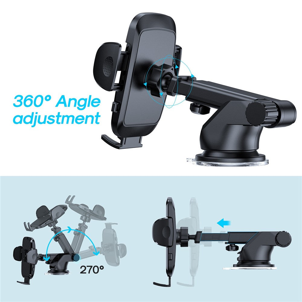 JOYROOM JR-ZS259 Car Dashboard Suction Cup Mount Bracket Holder for 4.7-6.9inch Mobile Phone