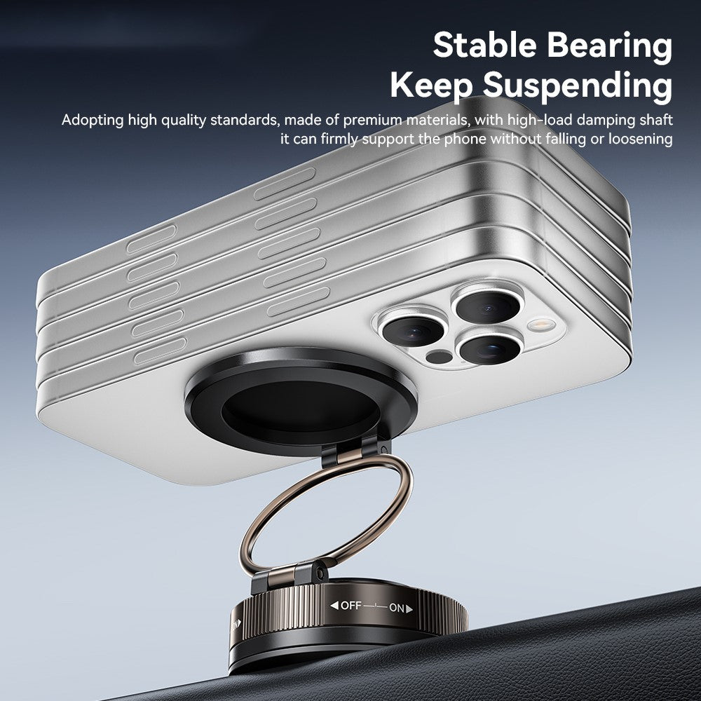 ESSAGER ES-ZJ35 Magnetische Auto-Handyhalterung – Mit 360°-Drehung und Saugnapf für das Armaturenbrett