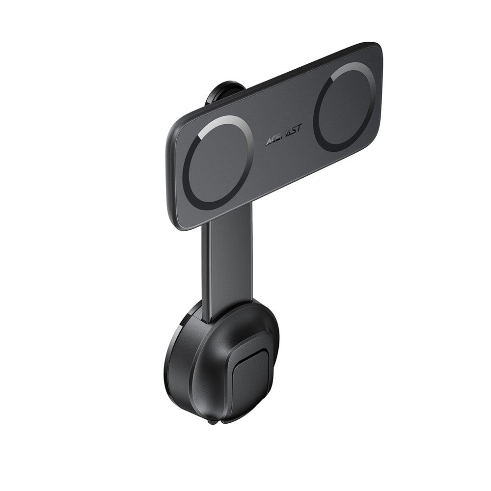 ACEFAST D60 Center Console Dual Magnetic Car Phone Mount 360° Angle Adjustment Car Phone Holder