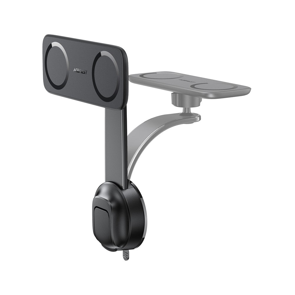 ACEFAST D60 Center Console Dual Magnetic Car Phone Mount 360° Angle Adjustment Car Phone Holder