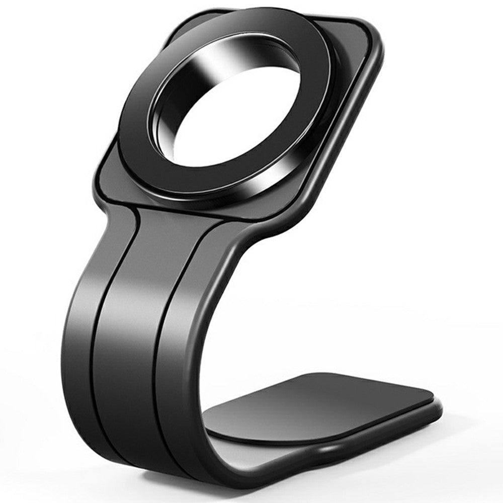 AT28 Universal Magnetic Car Phone Mount Dashboard Console Screen Navigation Foldable Holder Stand