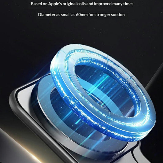 Auto-Handyhalterung – AT28 Universal Magnetic Car Phone Mount Dashboard Console Screen Navigation Foldable Holder Stand