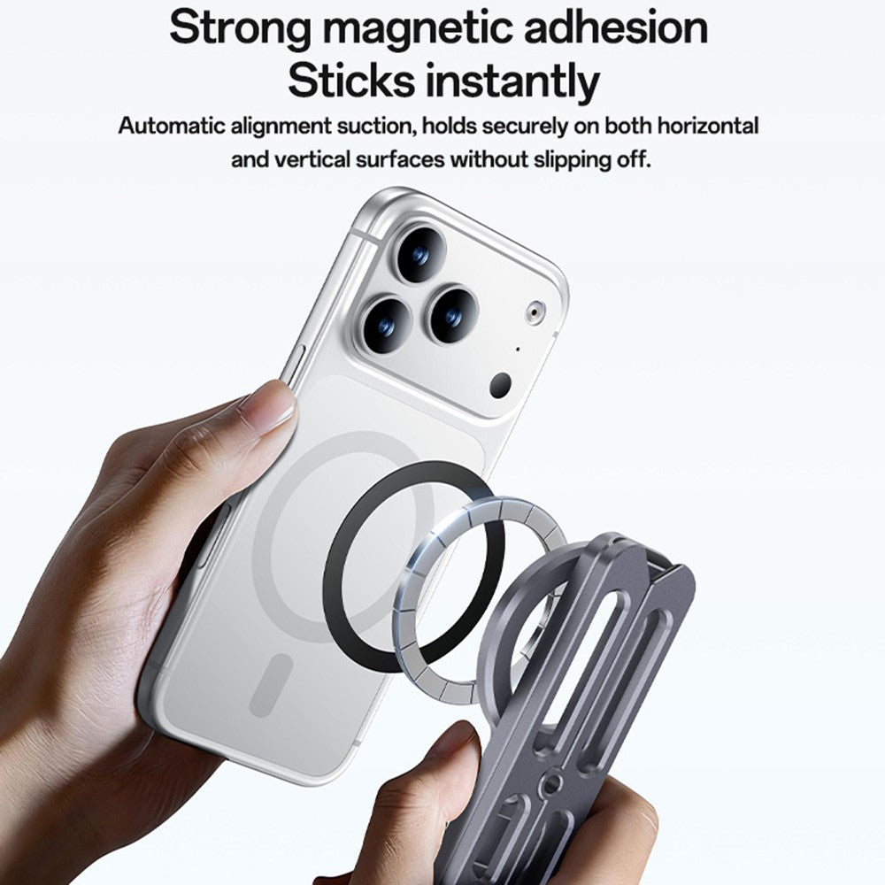 YESIDO C231 Folding Tripod Stand Aluminum Alloy Portable Magnetic Phone Desktop Support Selfie Stick