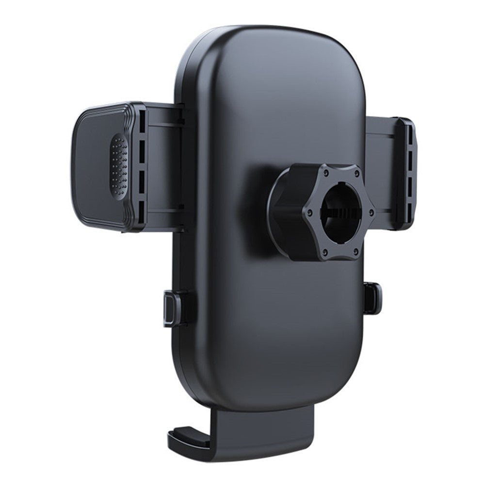 Universal Dual Head Flexible Rod Car Cup Holder Mobile Phone Stand 360 Degrees Rotating Bracket