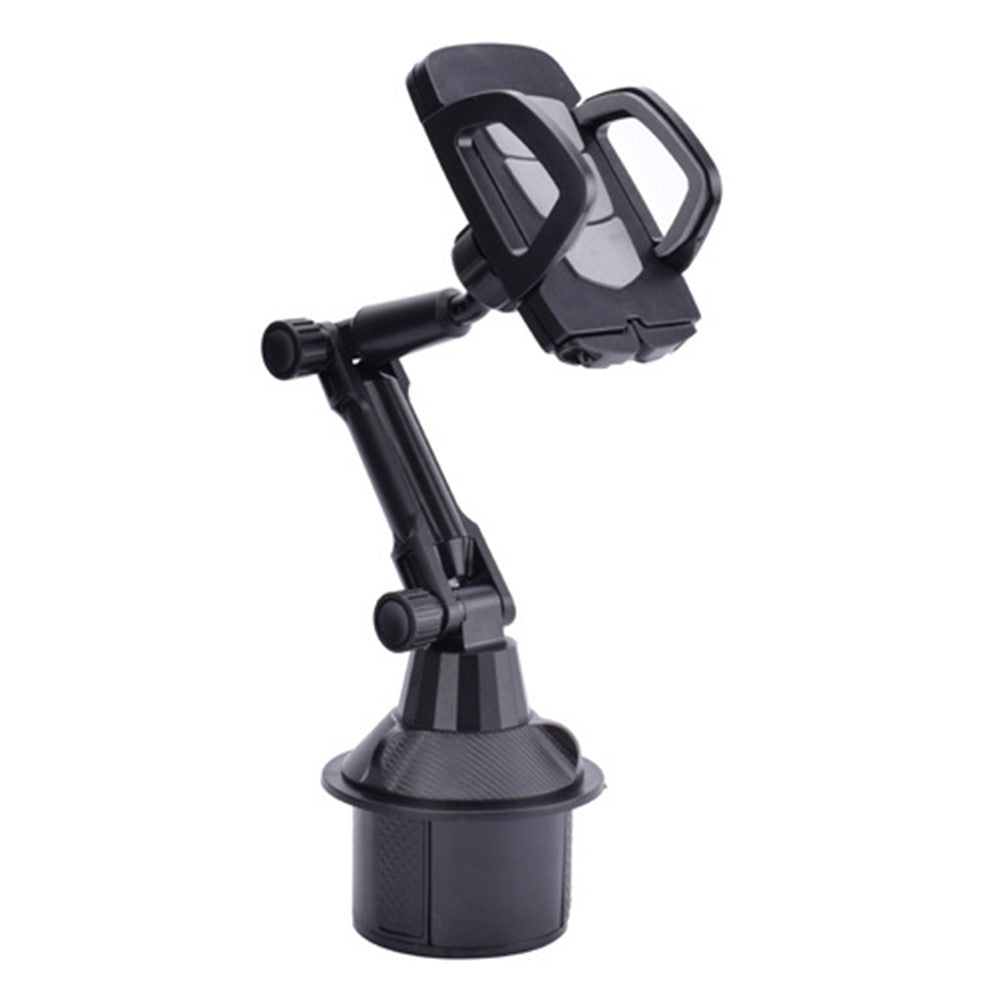 Universal Car Cup Holder Mount Adjustable Cellphone Stand 360 Degrees Rotation Phone Bracket
