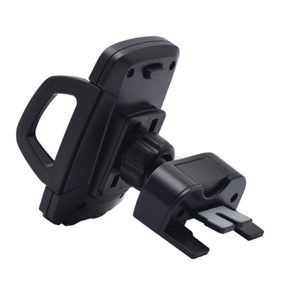 Universal Auto Car CD Slot Phone Mount for Driving Navigation 360-Degree Rotating Cell Phone Holder with Adjustable Clip