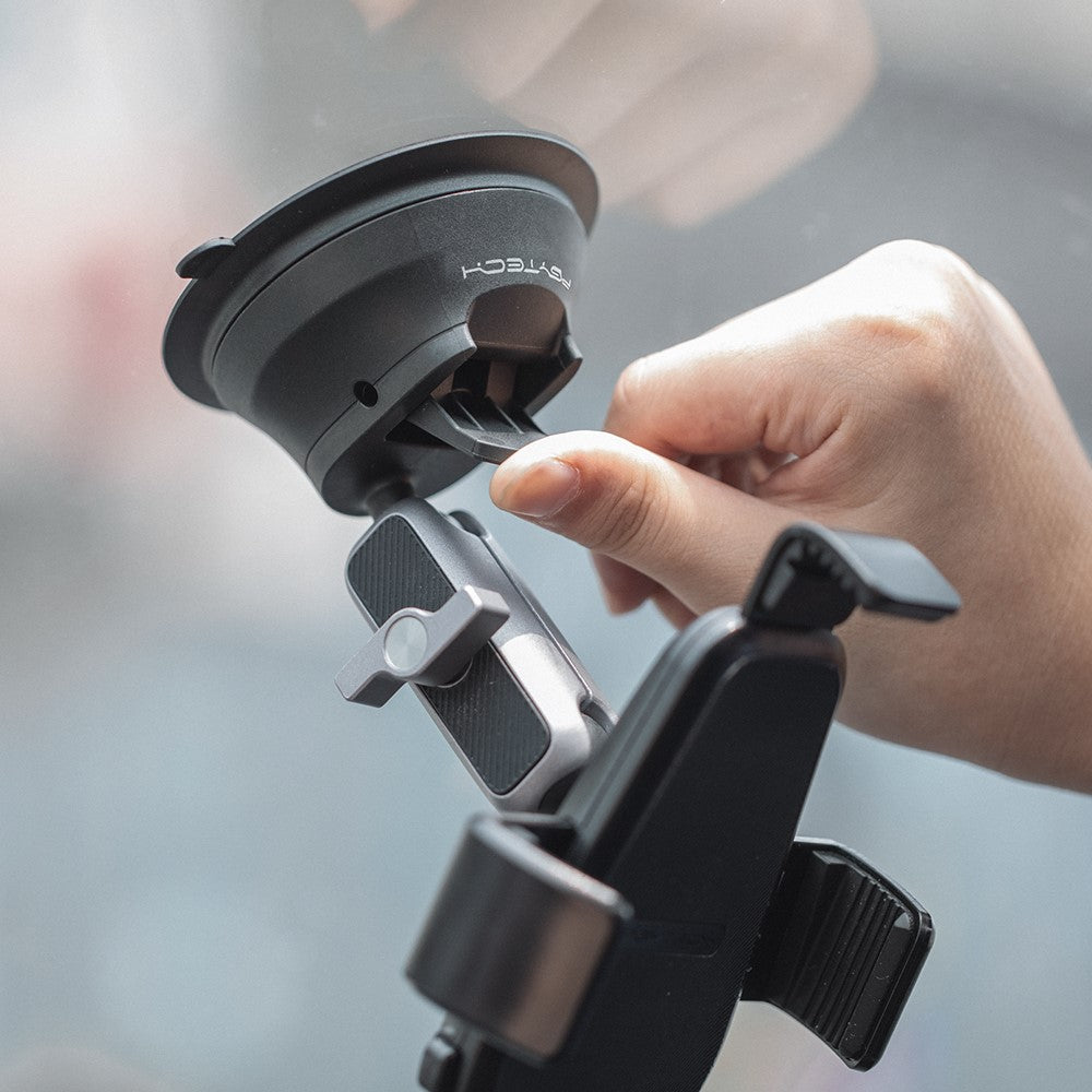 PGYTECH P-PG-002 Car Windshield Mount Suction Cup Phone Holder Stand Adjustable Cellphone Bracket