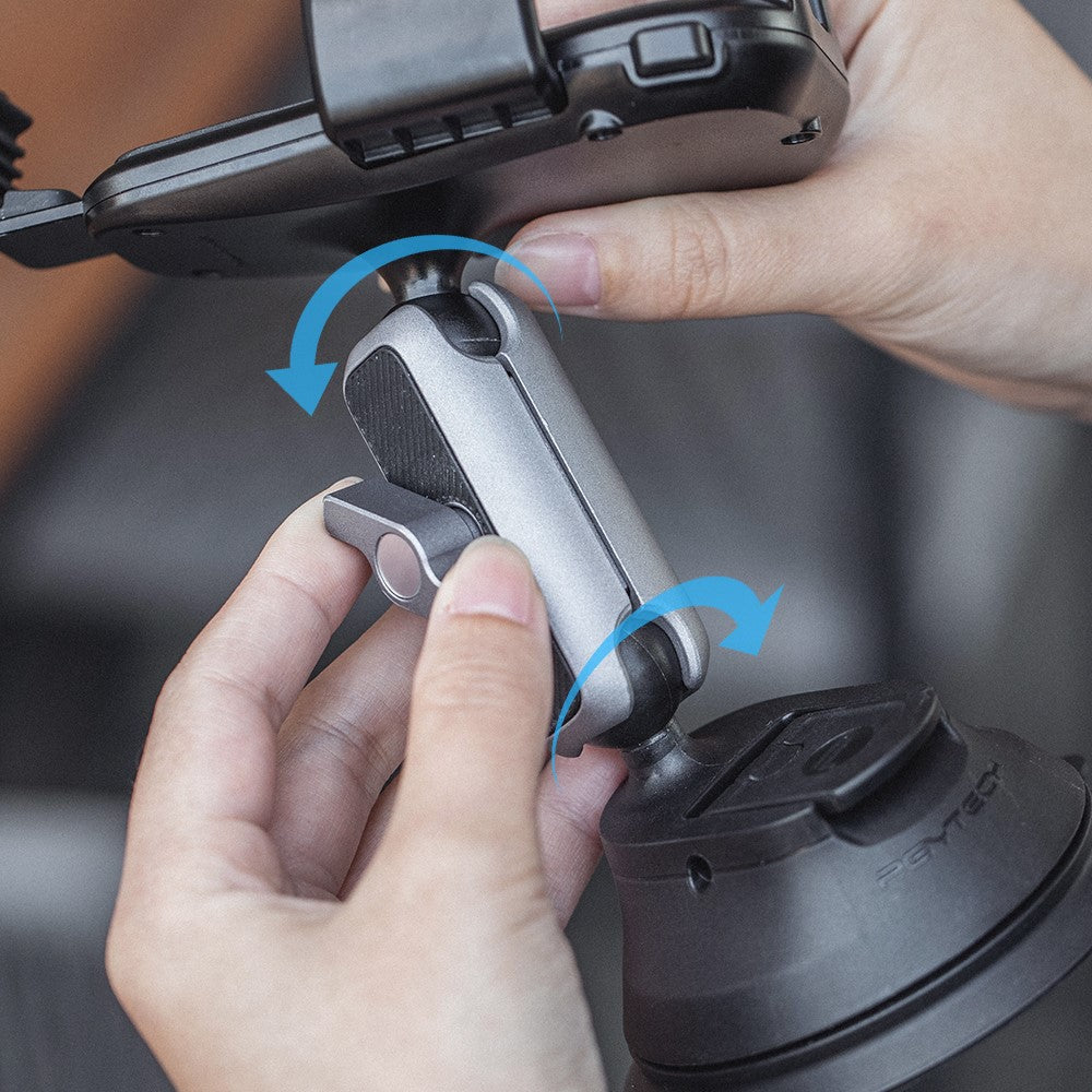 PGYTECH P-PG-002 Car Windshield Mount Suction Cup Phone Holder Stand Adjustable Cellphone Bracket
