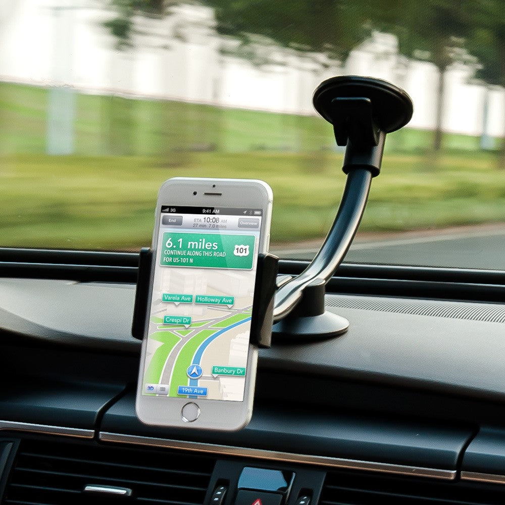 Auto-Handyhalterung für Windschutzscheibe – Mit Saugnapf, für Handys & Tablets, drehbar
