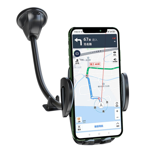 Auto-Handyhalterung – YESIDO C108 40 cm Auto-Smartphone-Halterung mit biegbarem Arm, Windschutzscheiben-Saugnapfhalterung, Handy-Halterung mit Mini-Unterstützung