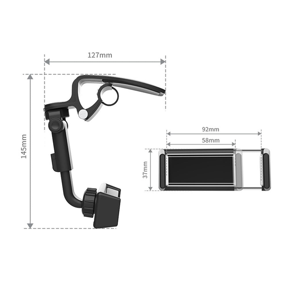Auto-Handyhalterung für die Sonnenblende – ABS-Universal